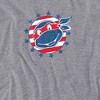 Teenage Mutant Ninja Turtles 4Th Of July Headshot Women's Loose T Shirt  Athletic Heather  Medium - 2 of 4