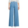 Lands' End Women's Recover Denim High Rise Extra Wide Leg Jeans - 2 of 4
