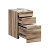 File Pedestal, Acacia Wood finish - 4 of 4