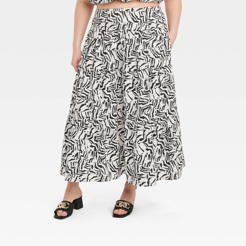 Women's Taffeta Maxi Skirt - A New Day™, 1 of 13
