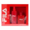 Fila Red by Fila for Men - 2 Pc Gift Set 3.4oz EDT Spray, 8.4oz Body Spray - 4 of 4