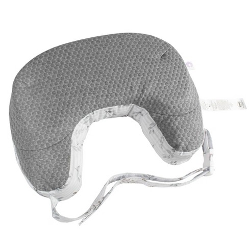 Boppy Best Latch Nursing Pillow - Gray Pennydot Leaf Stripe - image 1 of 4