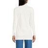 Lands' End Women's Long Sleeve Polished Rib Button Through Tunic Shirt - 2 of 3