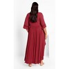 Women's Plus Size Cadence Dress - shiraz | CITY CHIC - image 3 of 4