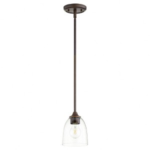 Quorum Lighting Jardin 1-Light Pendant, Oiled Bronze, 5.5W, 6.5H - 1 of 1