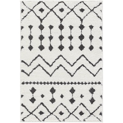 Irmo Shag Global Rugs White - Artistic Weavers