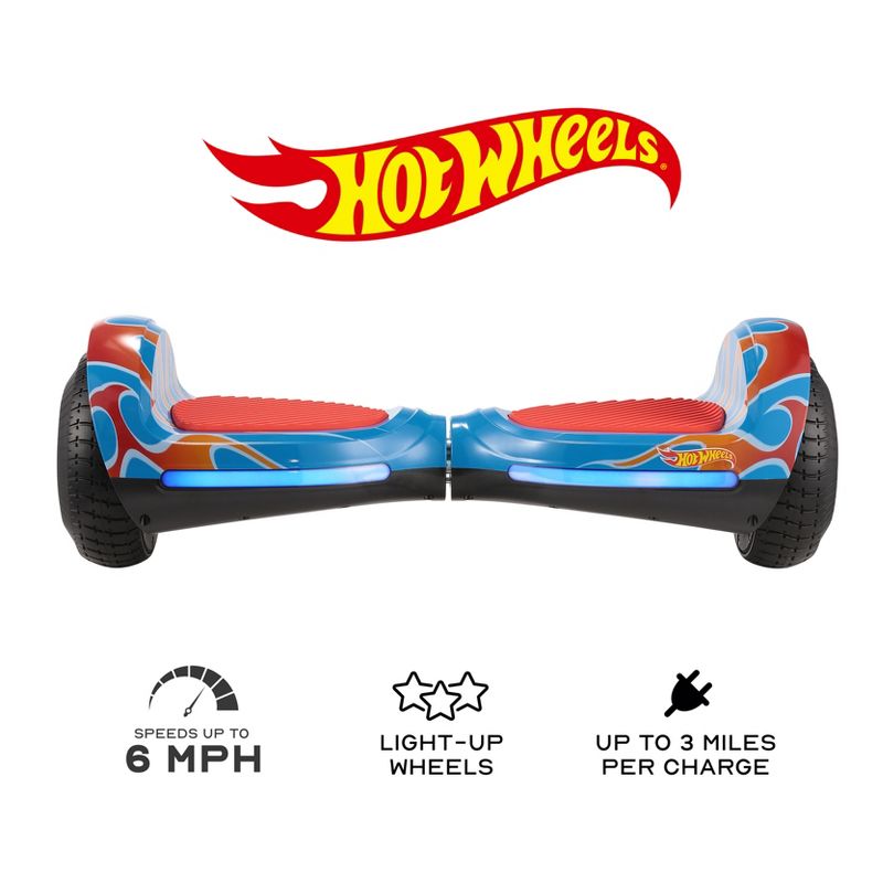 Hot Wheels Hoverboard with Light Up Wheels, 2 of 8