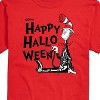 Men's - Dr. Seuss - Happy Halloween Skeleton Cat Short Sleeve Graphic T-Shirt - 2 of 4