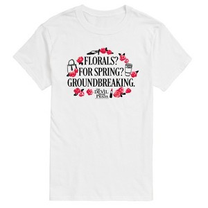 Men's - The Devil Wears Prada - Florals For Spring Short Sleeve Graphic T-Shirt - 1 of 4
