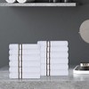 Premium Cotton Solid Plush Heavyweight Hotel Luxury Towel Set by Blue Nile Mills - 2 of 4