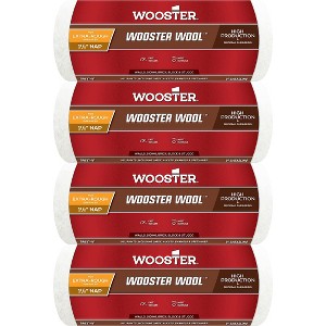 Wooster Genuine 9" Wooster Wool 1½" Nap Roller Cover 4-Pack, RR637-9-4PK - 1 of 1