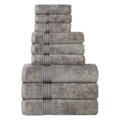 Egyptian Cotton Absorbent Luxury Heavyweight Towel Set by Blue Nile Mills
