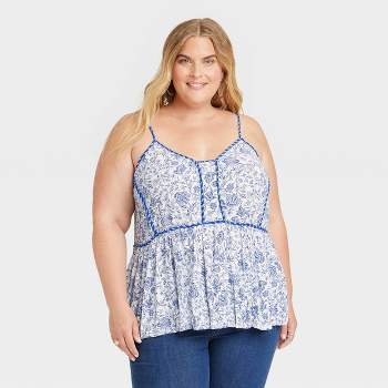 New PLUS SIZE Womens BUTTERY SOFT PINK BABYDOLL TANK TOP TUNIC