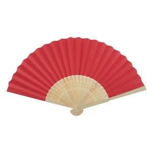 Unique Bargains Halloween Christmas Portable DIY 7-Inch Blank Folding Fan 1 Pc - 1 of 4