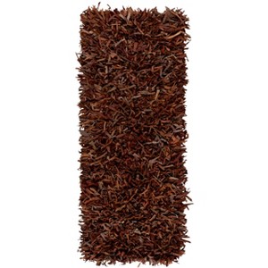 Leather Shag LSG511 Handwoven Rugs - Safavieh - 1 of 3