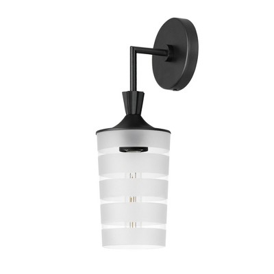 Maxim Lighting Copacabana 1 - Light Wall Light in  Black