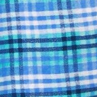 french blue winter plaid