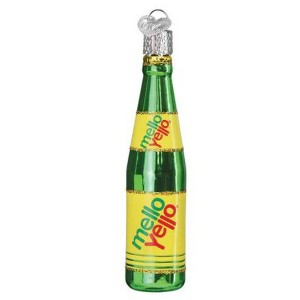 Old World Christmas 4.25 In Mello Yello Bottle Ornament Lemon Lime Coca-Cola Coke Tree Ornaments - 1 of 3