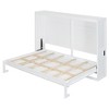 TIRAMISUBEST Full/Queen Size Murphy Bed Wall Bed, Space Saving Foldable Murphy Cabinet Bed, No Box Spring Needed - 4 of 4