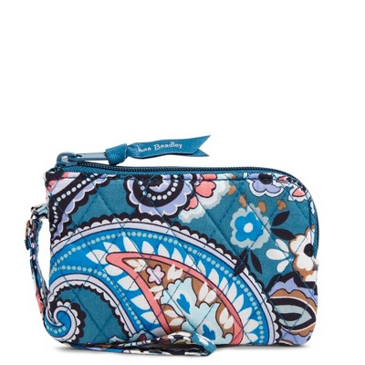 Vera Bradley Women's Outlet Cotton Zip-Top ID Case