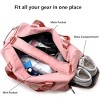 MaseiKar Duffle Bag For Women, Sports Duffel Bag for Gym with Wet Pocket & Shoe Compartment, Overnight Weekender Travel Bag - 2 of 4