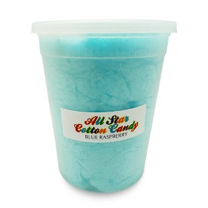 Cotton Candy Tubs – 2.6 oz – Assorted Carnival Flavors – Classic Spun Sugar Treat – 9 Flavor Options - 1 of 4