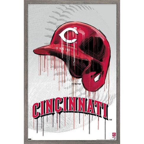 Big Red Machine Cincinnati Reds Sports Poster Wall Art Sports 