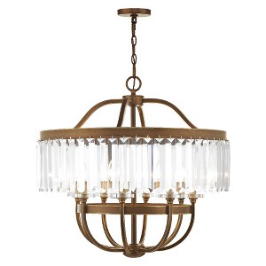 Livex Lighting Ashton 8 - Light Chandelier in  Hand Painted Palacial Bronze - 1 of 1