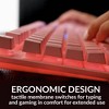 Evo Bytes Pink RGB Gaming Keyboard For PC - 3 of 4
