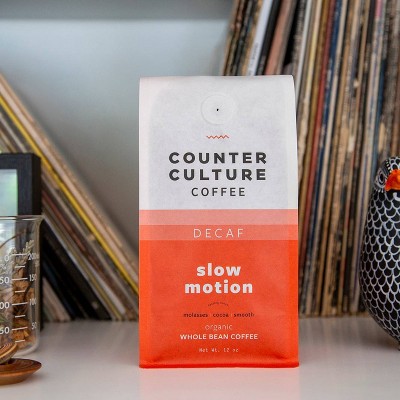 Counter Culture Slow Motion Medium Roast Decaf Coffee - 12oz