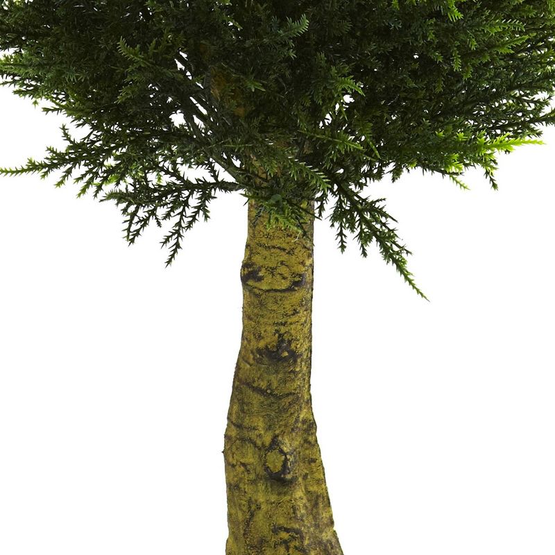 4ft Double Ball Cypress Topiary UV Resistant - Nearly Natural, 4 of 5