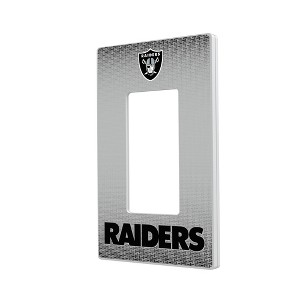 NFL AFC Teams Linen Hidden-Screw Light Switch Plate for Single Rocker - 1 of 4