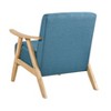 CAVINAS Accent Chair Upholstered Living Room Chair Comfy Chair Lounge Chair for Reading Room - 3 of 4