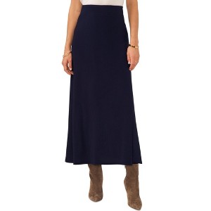 Vince Camuto Womens Solid Midi Skirt - 1 of 1