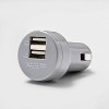 2-Port USB Car Charger - heyday™ Wild Dove - image 2 of 2