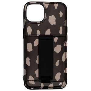 Walli Cases Geometric Cheetah Phone Case with Wallet and Finger Strap - 1 of 4