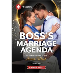 Boss's Marriage Agenda - Large Print by  Annie West (Paperback) - 1 of 1