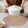 REGALWOVEN Farmhouse Placemats Set of 4 Woven Placemats for Home and Kitchen, Kitchen Table Mat Wipe Clean - 4 of 4