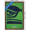 Trends International NFL Seattle Seahawks - Logo 25 Framed Wall Poster Prints - 3 of 4