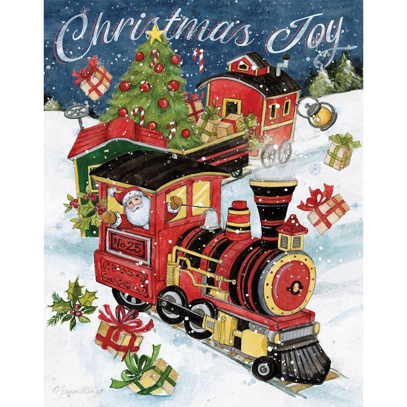 18ct Lang All Aboard Boxed Holiday Greeting Cards, 2 of 5