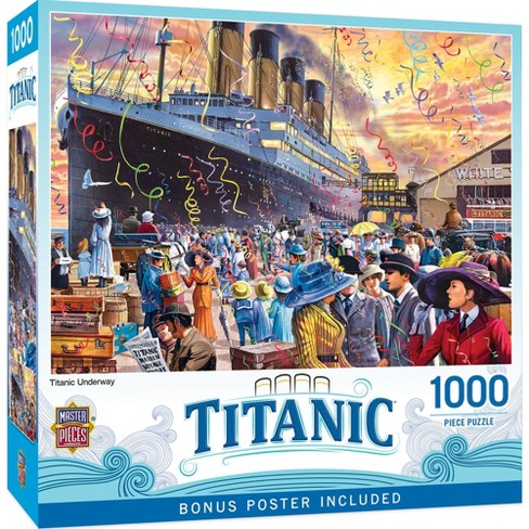 MasterPieces 1000 Piece Jigsaw Puzzle - Titanic Underway - 19.25