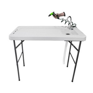 Karl Home Rectangular Outdoor Folding Table - 1 of 4