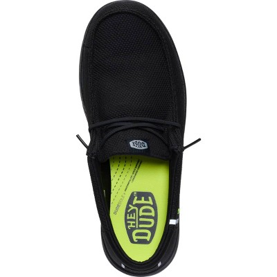 HEYDUDE Men Wally Work Comp Toe Wide , Wide/Black, 10 — фото 3