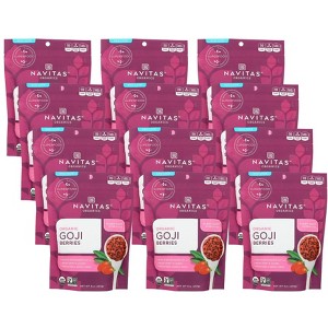 Navitas Organics Goji Berries - Case of 12/8 oz - 1 of 4