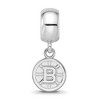 Black Bow Jewelry Sterling Silver Boston Bruins NHL Bead Charm - 2 of 4