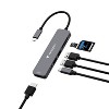 Verbatim® USB-C® Essentials 6-Port Hub, 32156 in Gray - 4 of 4