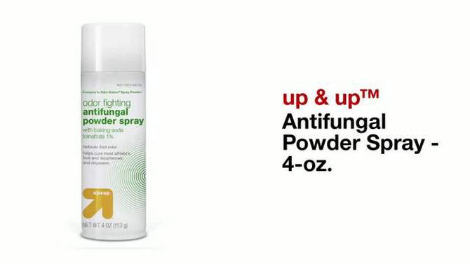 Antifungal Powder Spray - 4oz - up &#38; up&#8482;, 2 of 5, play video