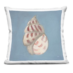 Stupell Industries Soft Sea Cowrie Shell Indoor Decorative Throw Pillow, 18 x 18 - 1 of 3