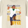 Future Boy Conan Captain Dyce Crew Neck Short Sleeve Natural Ground Men's T-shirt - 2 of 3