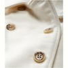 Aeropostale Womens Leather Sleeve Pea Coat - 2 of 3